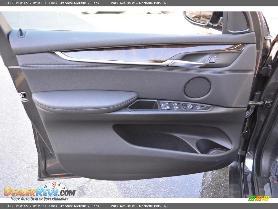 2017 BMW X5 xDrive35i Dark Graphite Metallic / Black Photo #8