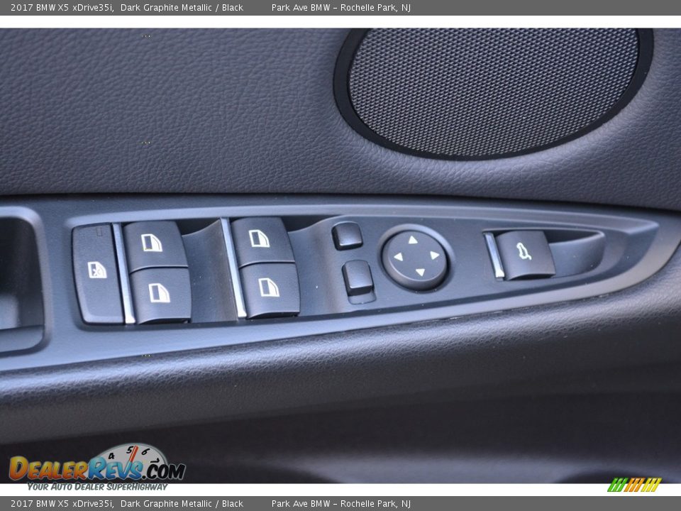 2017 BMW X5 xDrive35i Dark Graphite Metallic / Black Photo #9