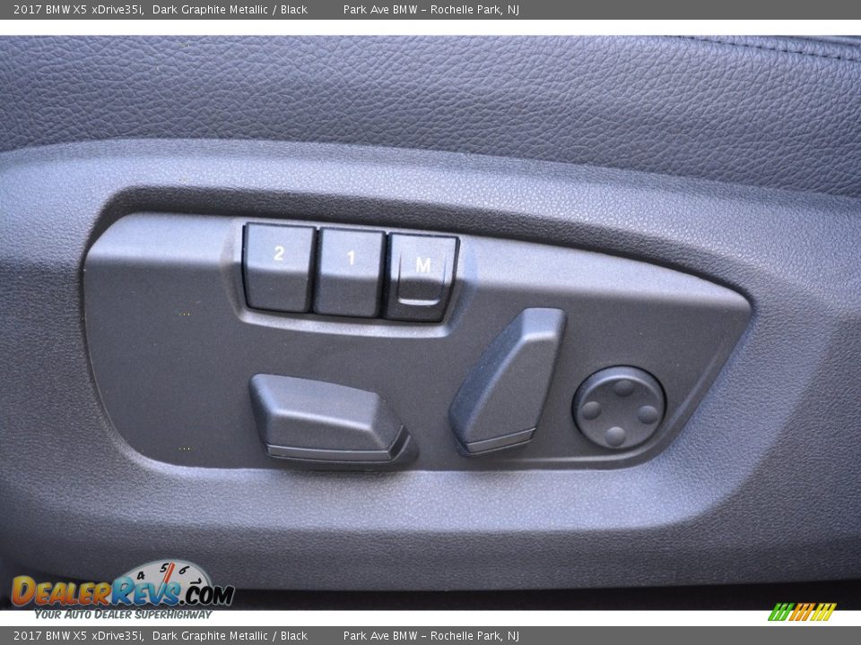 2017 BMW X5 xDrive35i Dark Graphite Metallic / Black Photo #12