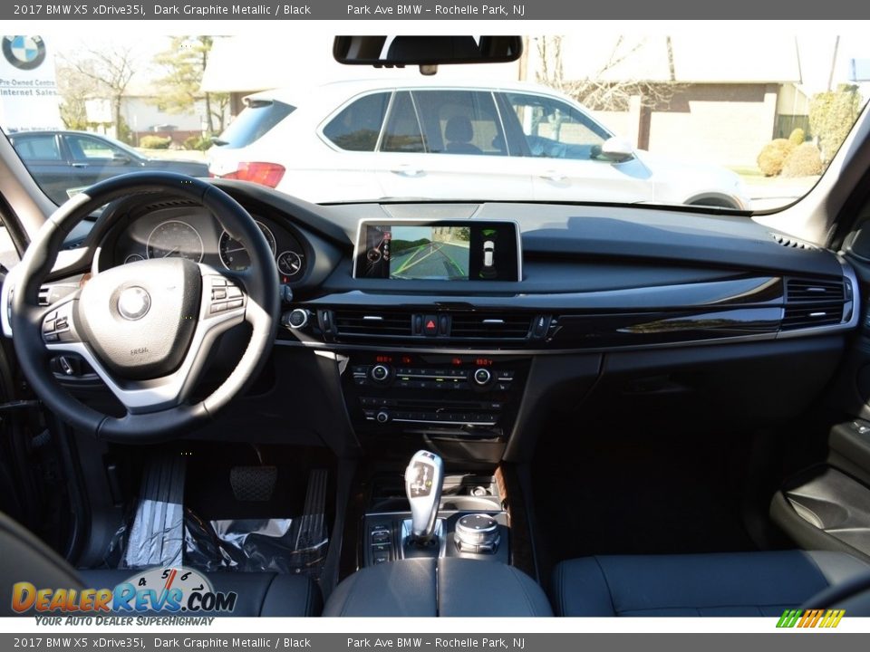 2017 BMW X5 xDrive35i Dark Graphite Metallic / Black Photo #15