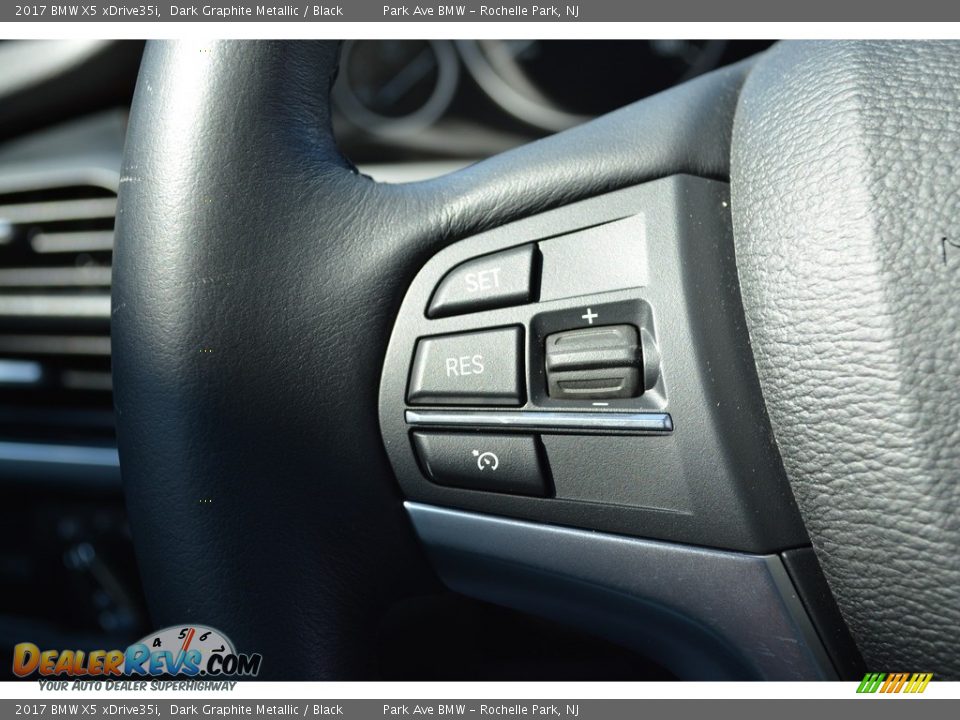 2017 BMW X5 xDrive35i Dark Graphite Metallic / Black Photo #19