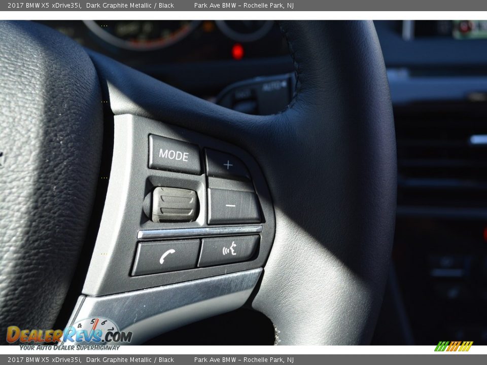 2017 BMW X5 xDrive35i Dark Graphite Metallic / Black Photo #20