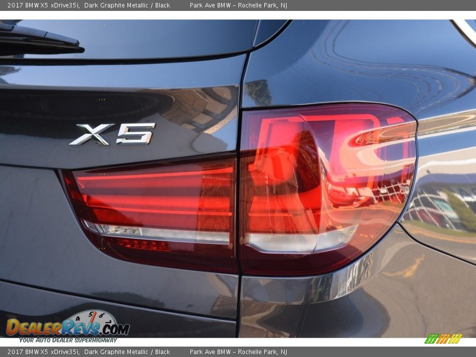 2017 BMW X5 xDrive35i Dark Graphite Metallic / Black Photo #24