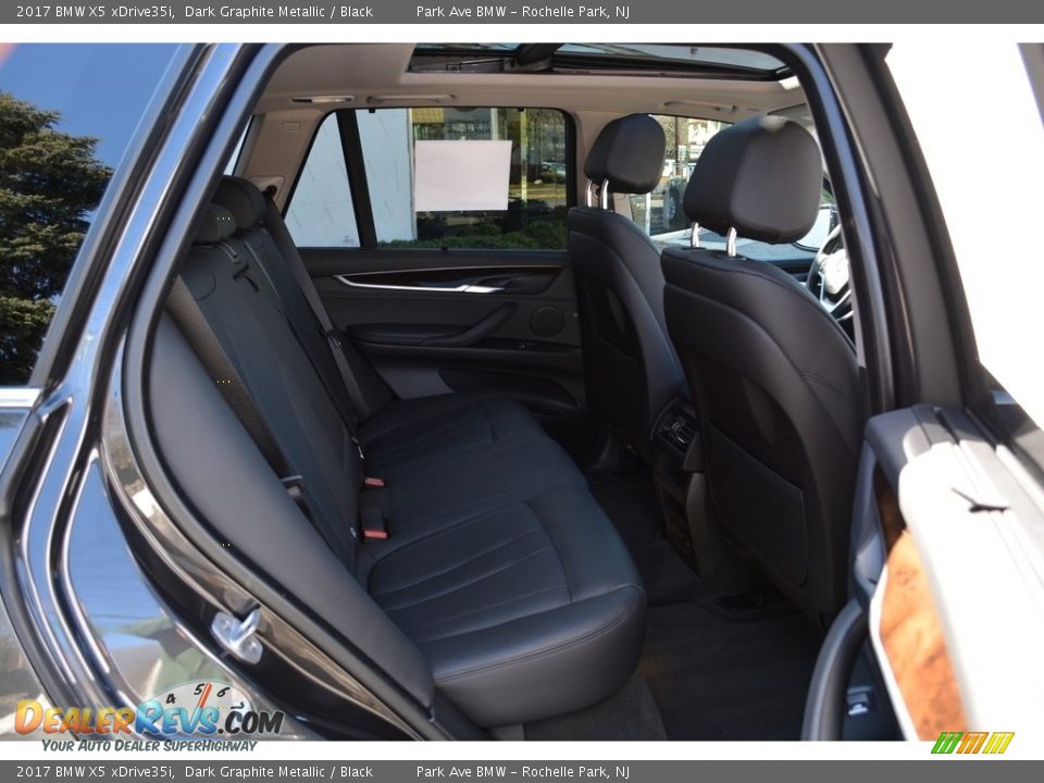 2017 BMW X5 xDrive35i Dark Graphite Metallic / Black Photo #26