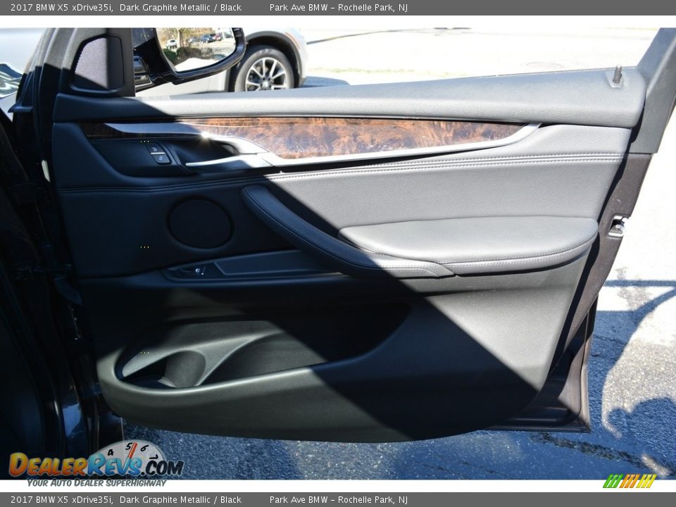 2017 BMW X5 xDrive35i Dark Graphite Metallic / Black Photo #27