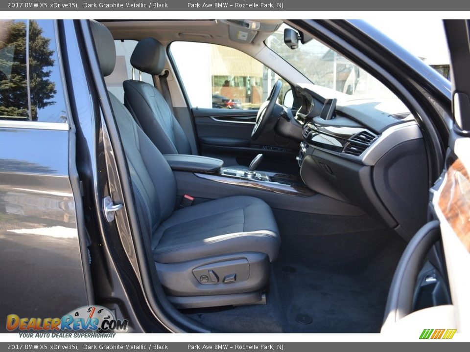 2017 BMW X5 xDrive35i Dark Graphite Metallic / Black Photo #29