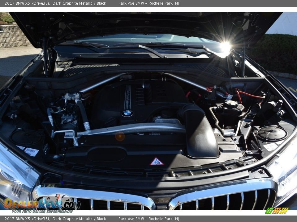 2017 BMW X5 xDrive35i Dark Graphite Metallic / Black Photo #31