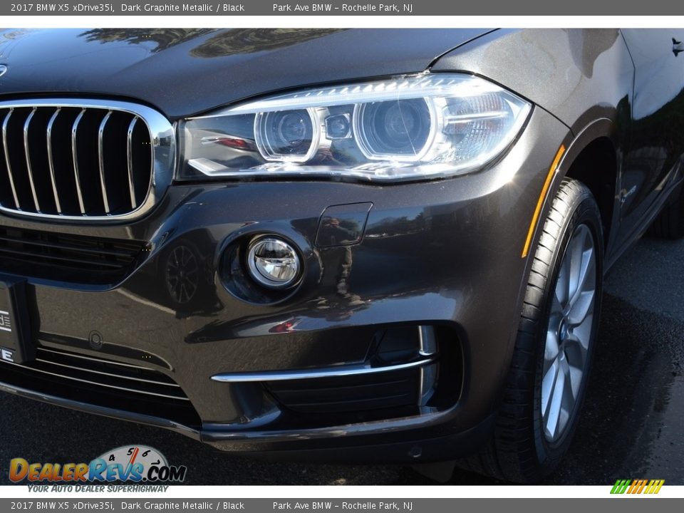 2017 BMW X5 xDrive35i Dark Graphite Metallic / Black Photo #32