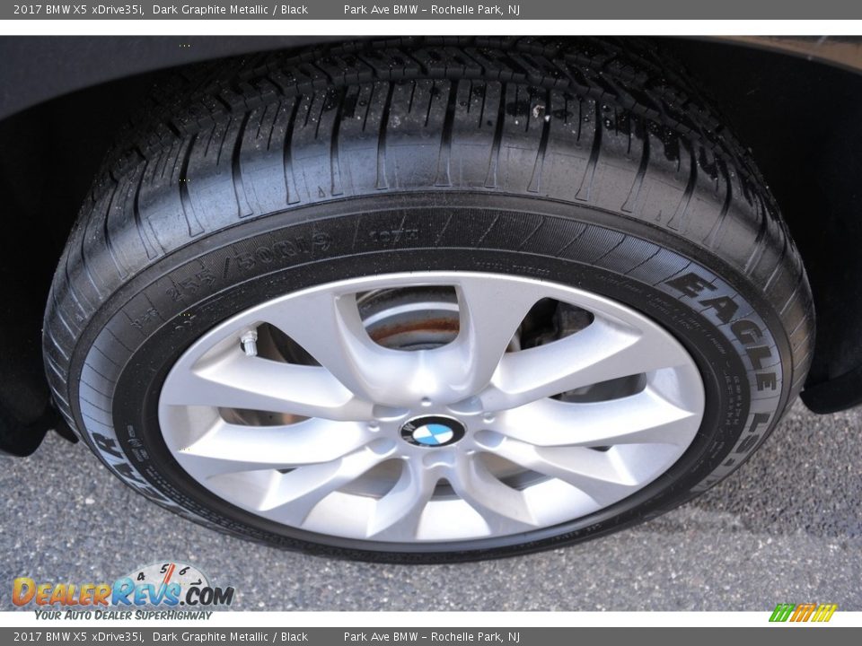 2017 BMW X5 xDrive35i Dark Graphite Metallic / Black Photo #34