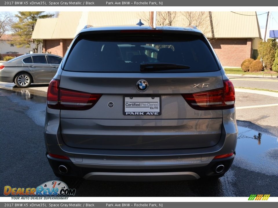 2017 BMW X5 xDrive35i Space Gray Metallic / Black Photo #4