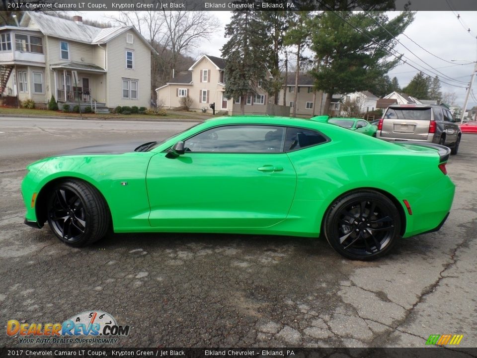 Krypton Green 2017 Chevrolet Camaro LT Coupe Photo #8