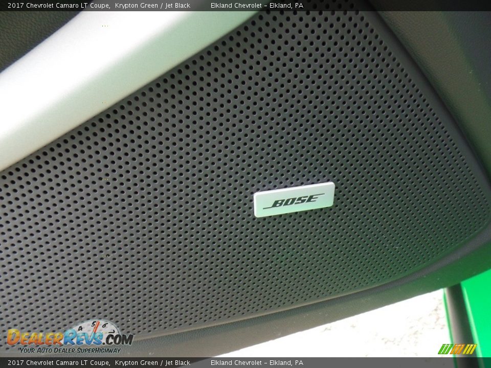 2017 Chevrolet Camaro LT Coupe Krypton Green / Jet Black Photo #15