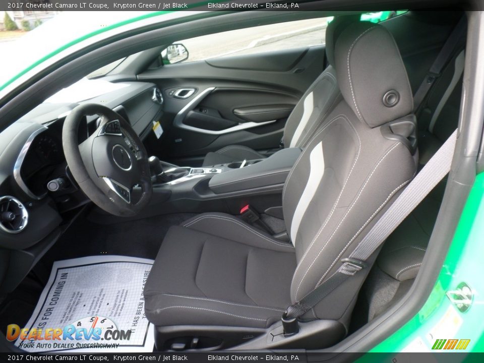 Jet Black Interior - 2017 Chevrolet Camaro LT Coupe Photo #16