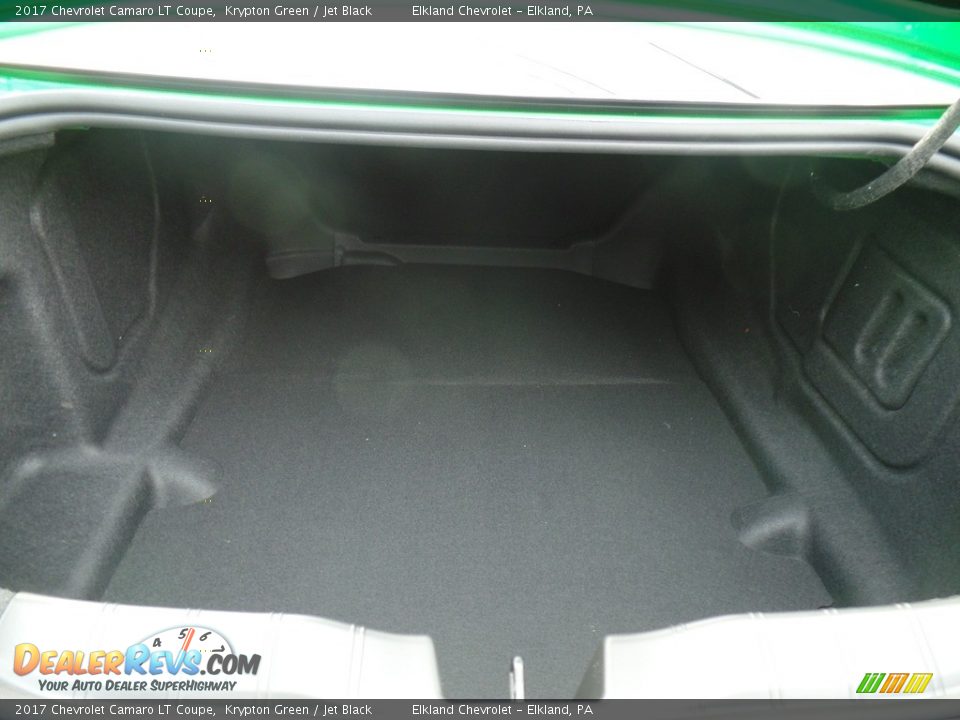 2017 Chevrolet Camaro LT Coupe Krypton Green / Jet Black Photo #32