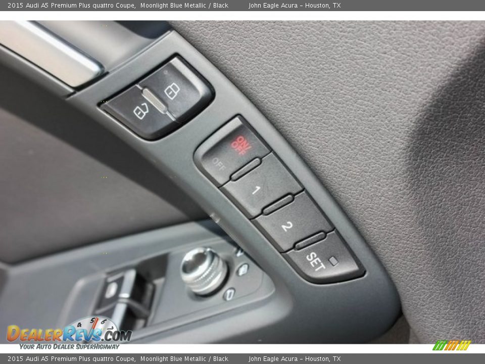 2015 Audi A5 Premium Plus quattro Coupe Moonlight Blue Metallic / Black Photo #15