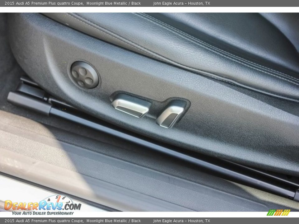 2015 Audi A5 Premium Plus quattro Coupe Moonlight Blue Metallic / Black Photo #18