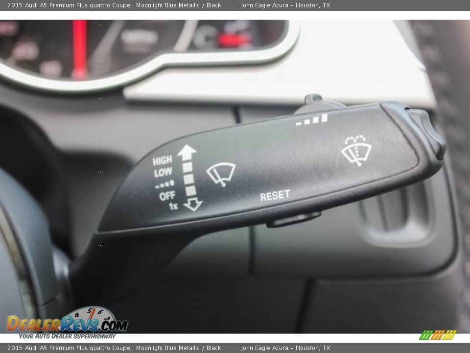 2015 Audi A5 Premium Plus quattro Coupe Moonlight Blue Metallic / Black Photo #32