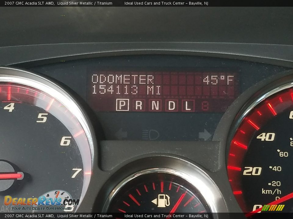 2007 GMC Acadia SLT AWD Liquid Silver Metallic / Titanium Photo #18