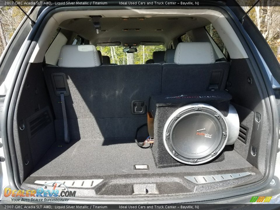 2007 GMC Acadia SLT AWD Liquid Silver Metallic / Titanium Photo #28