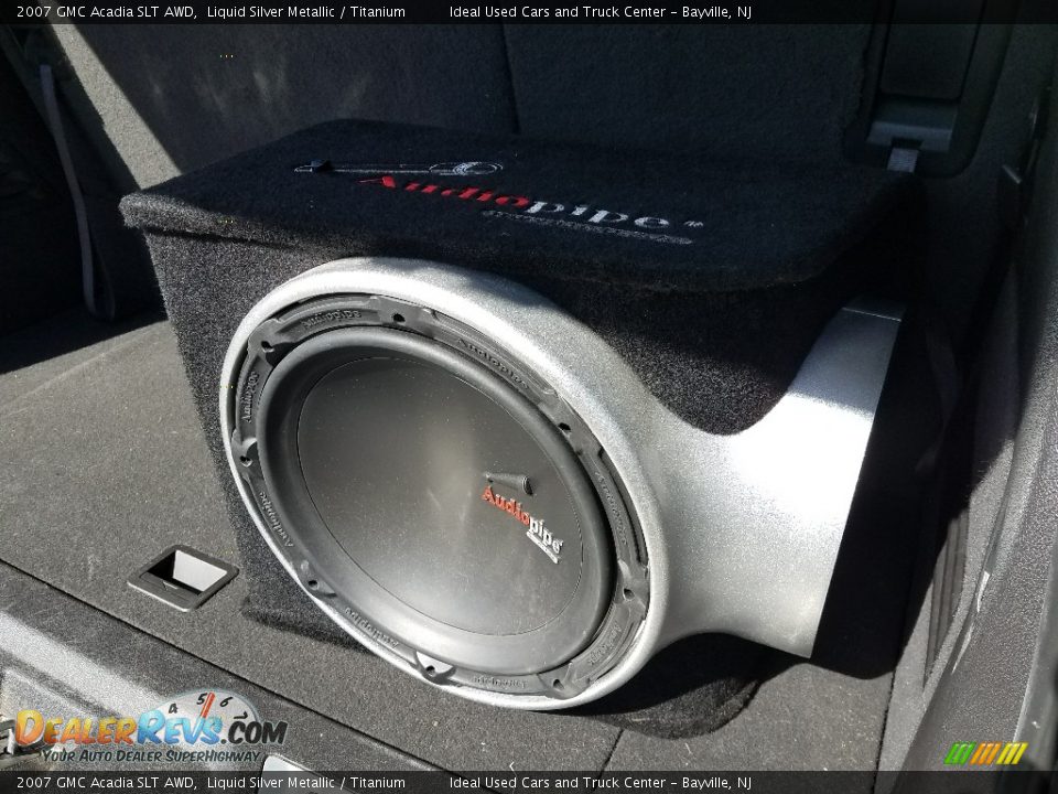 2007 GMC Acadia SLT AWD Liquid Silver Metallic / Titanium Photo #29