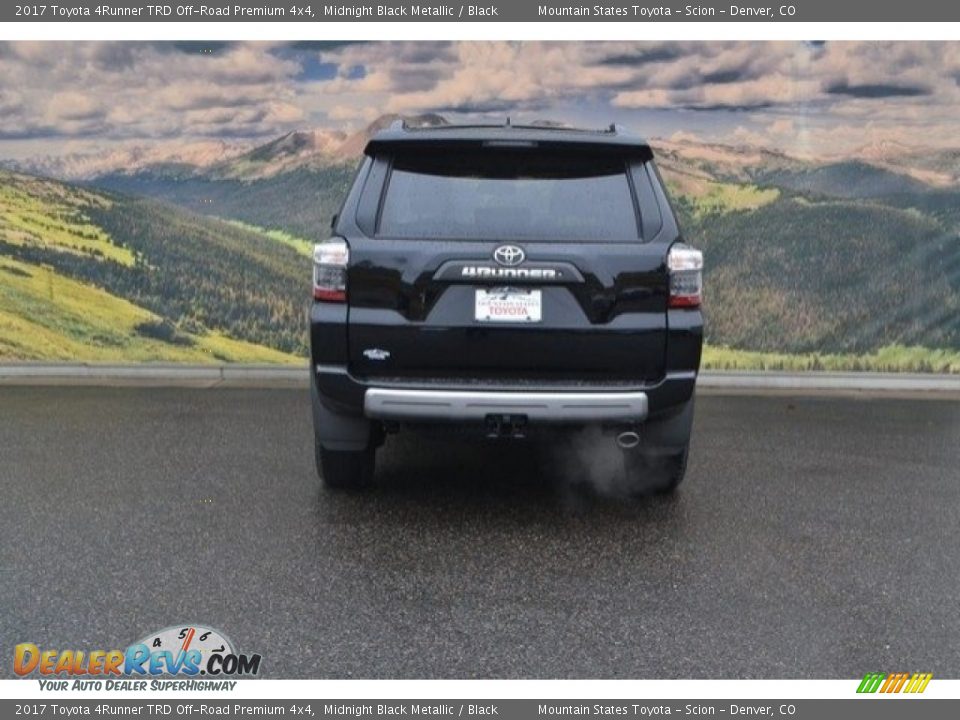 2017 Toyota 4Runner TRD Off-Road Premium 4x4 Midnight Black Metallic / Black Photo #4