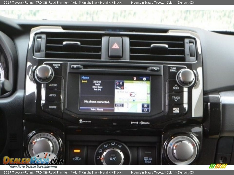 2017 Toyota 4Runner TRD Off-Road Premium 4x4 Midnight Black Metallic / Black Photo #6
