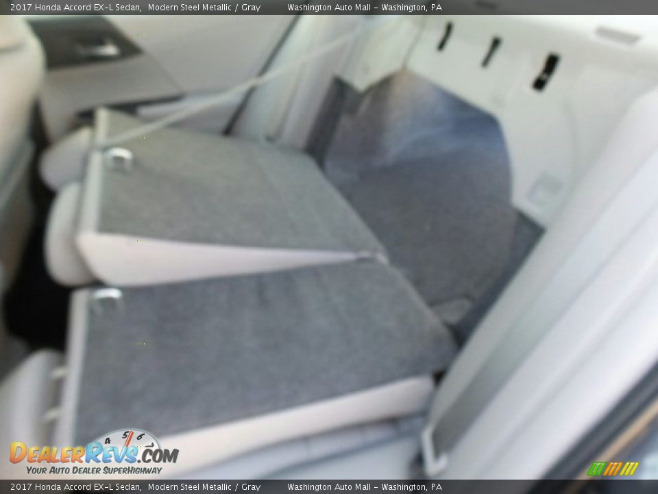 2017 Honda Accord EX-L Sedan Modern Steel Metallic / Gray Photo #13