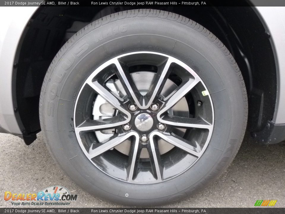 2017 Dodge Journey SE AWD Billet / Black Photo #10