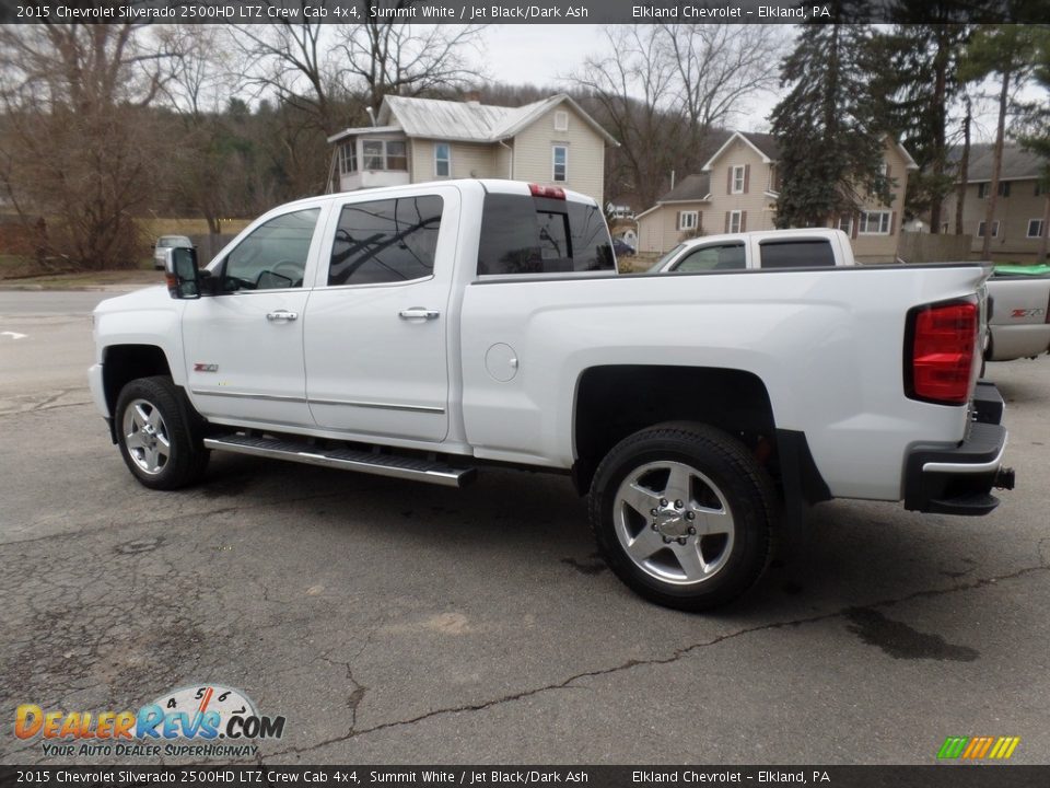 2015 Chevrolet Silverado 2500HD LTZ Crew Cab 4x4 Summit White / Jet Black/Dark Ash Photo #4