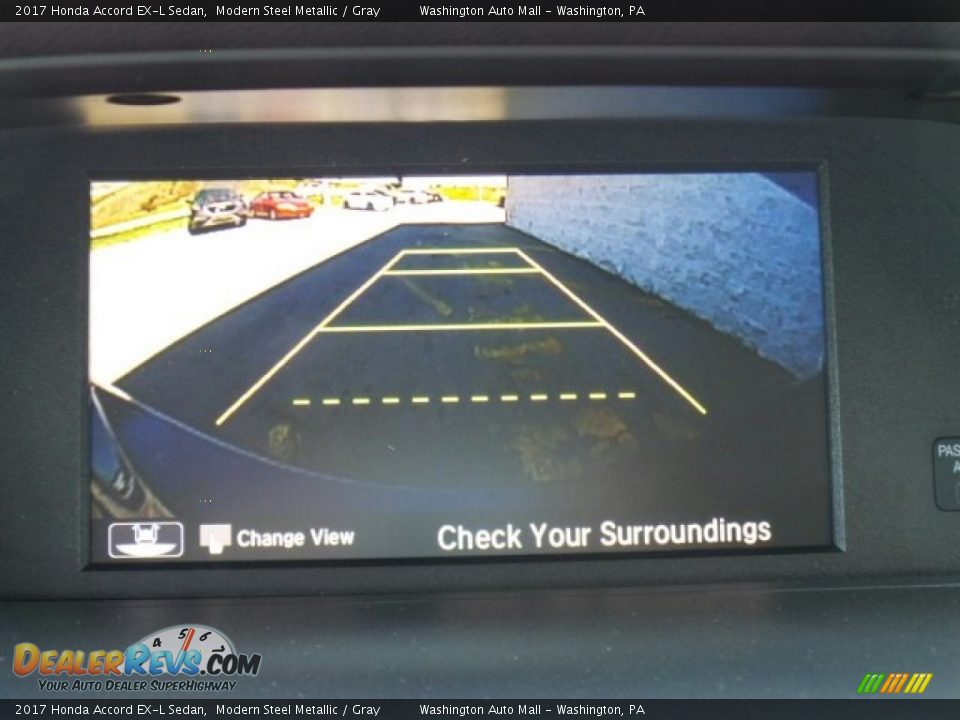 2017 Honda Accord EX-L Sedan Modern Steel Metallic / Gray Photo #32