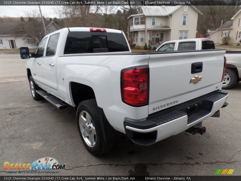 2015 Chevrolet Silverado 2500HD LTZ Crew Cab 4x4 Summit White / Jet Black/Dark Ash Photo #5