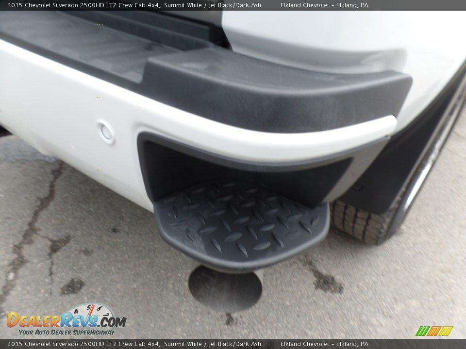 2015 Chevrolet Silverado 2500HD LTZ Crew Cab 4x4 Summit White / Jet Black/Dark Ash Photo #10