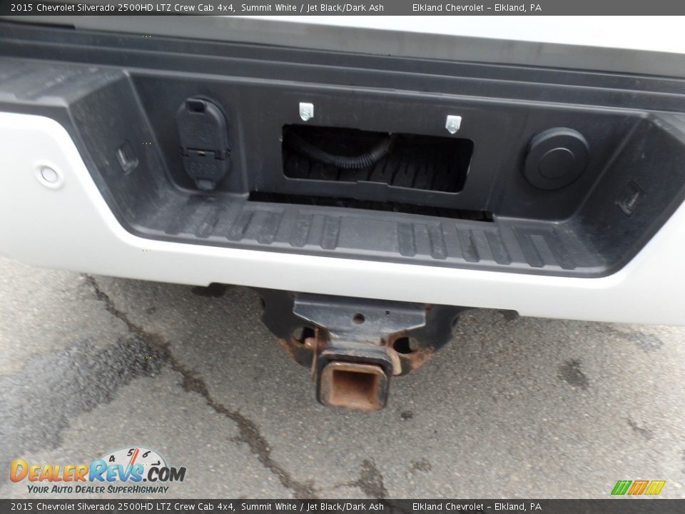 2015 Chevrolet Silverado 2500HD LTZ Crew Cab 4x4 Summit White / Jet Black/Dark Ash Photo #11