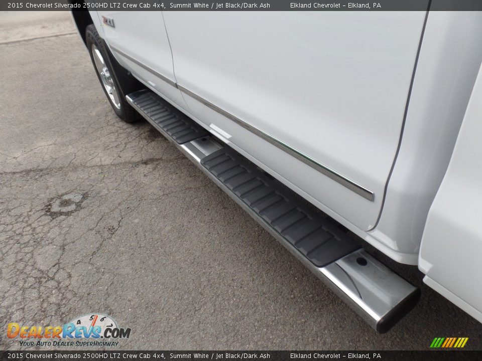 2015 Chevrolet Silverado 2500HD LTZ Crew Cab 4x4 Summit White / Jet Black/Dark Ash Photo #13