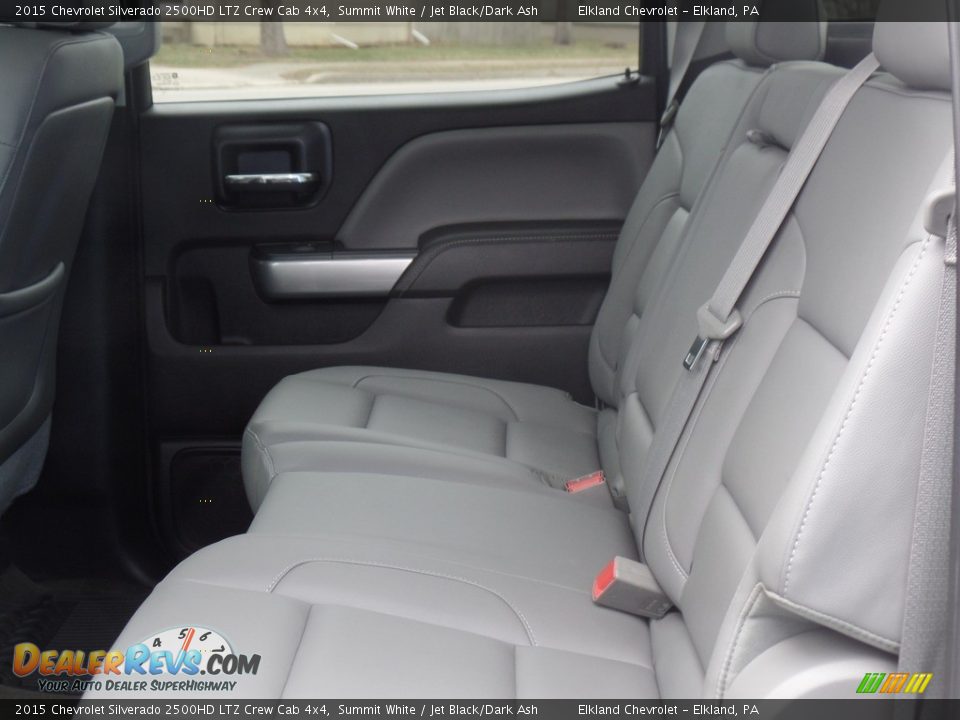 2015 Chevrolet Silverado 2500HD LTZ Crew Cab 4x4 Summit White / Jet Black/Dark Ash Photo #15