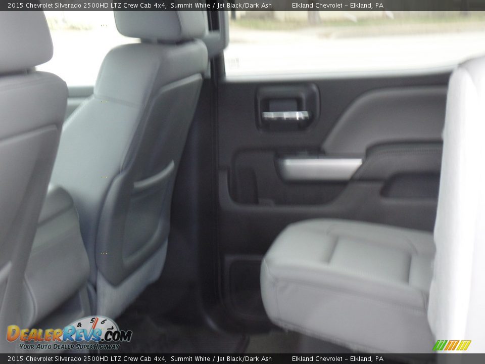 2015 Chevrolet Silverado 2500HD LTZ Crew Cab 4x4 Summit White / Jet Black/Dark Ash Photo #16