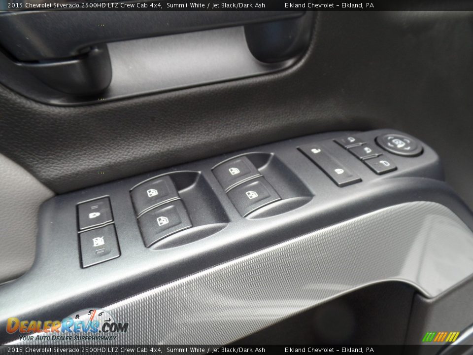 2015 Chevrolet Silverado 2500HD LTZ Crew Cab 4x4 Summit White / Jet Black/Dark Ash Photo #21
