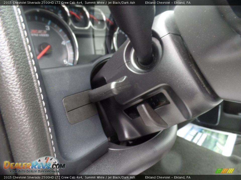 2015 Chevrolet Silverado 2500HD LTZ Crew Cab 4x4 Summit White / Jet Black/Dark Ash Photo #24