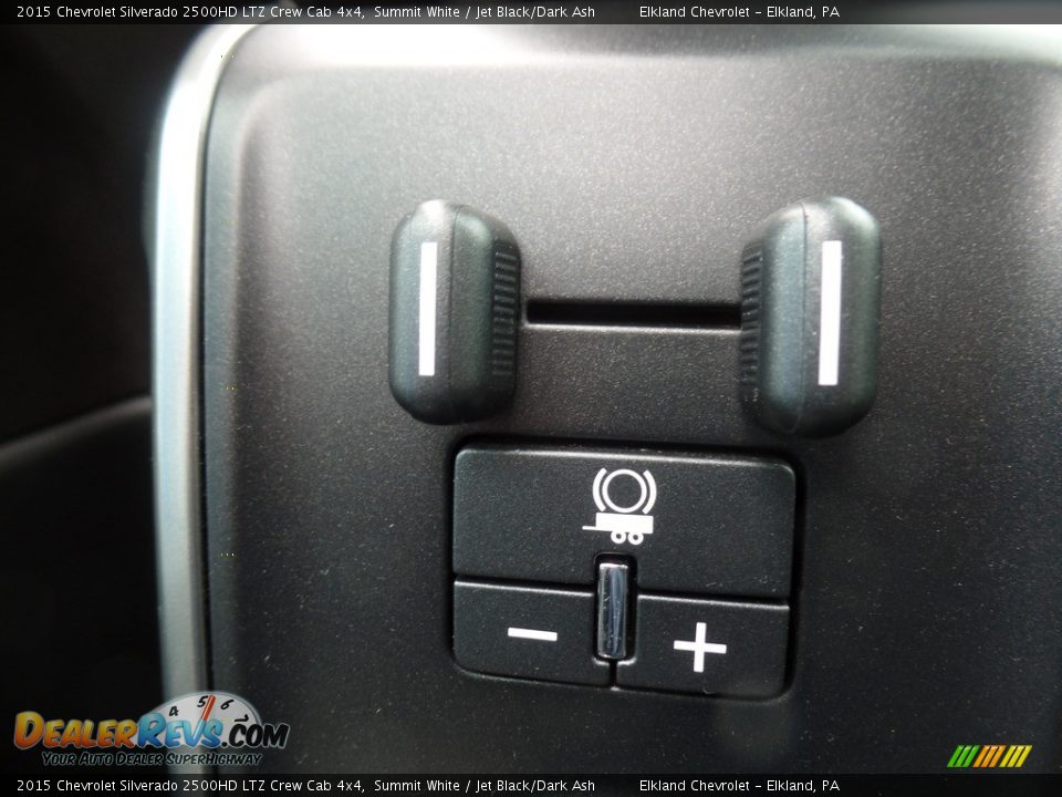 2015 Chevrolet Silverado 2500HD LTZ Crew Cab 4x4 Summit White / Jet Black/Dark Ash Photo #25