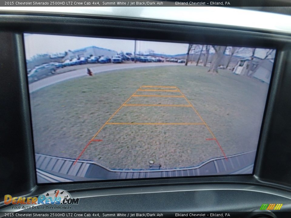 2015 Chevrolet Silverado 2500HD LTZ Crew Cab 4x4 Summit White / Jet Black/Dark Ash Photo #31