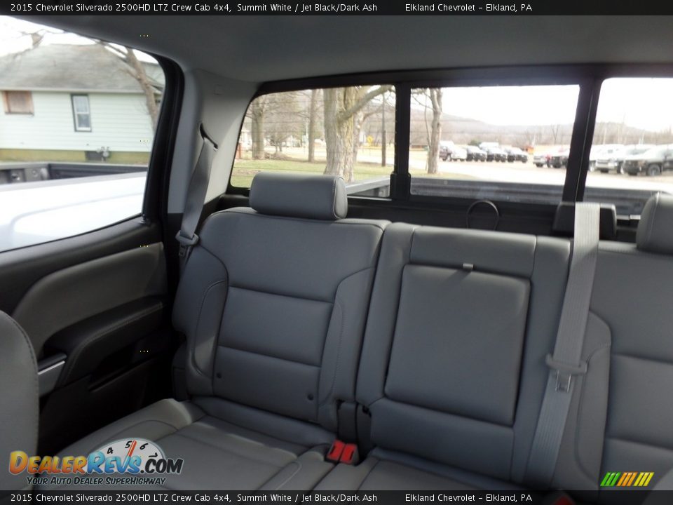2015 Chevrolet Silverado 2500HD LTZ Crew Cab 4x4 Summit White / Jet Black/Dark Ash Photo #36