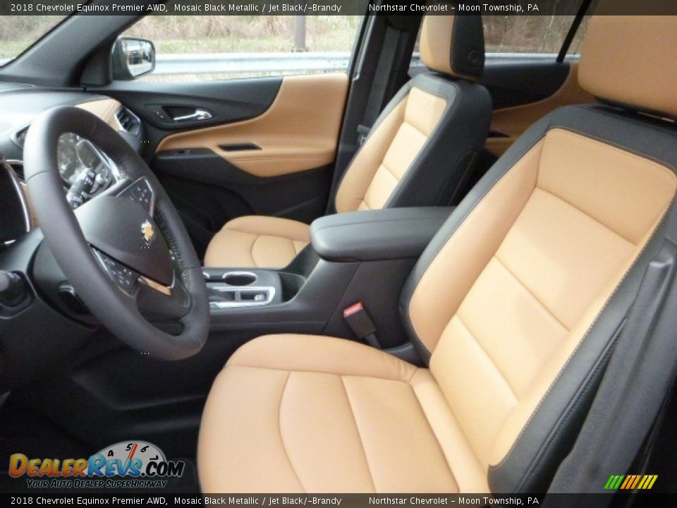 Front Seat of 2018 Chevrolet Equinox Premier AWD Photo #14