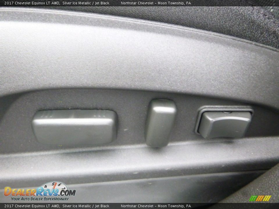 2017 Chevrolet Equinox LT AWD Silver Ice Metallic / Jet Black Photo #18