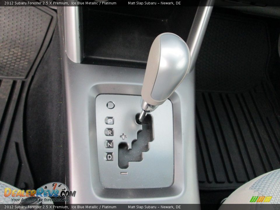 2012 Subaru Forester 2.5 X Premium Ice Blue Metallic / Platinum Photo #28