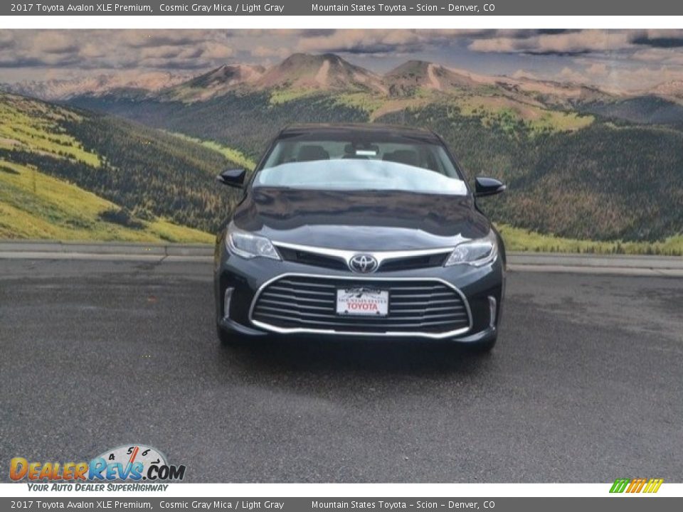 2017 Toyota Avalon XLE Premium Cosmic Gray Mica / Light Gray Photo #2