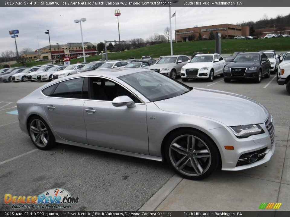 Ice Silver Metallic 2015 Audi S7 4.0 TFSI quattro Photo #9
