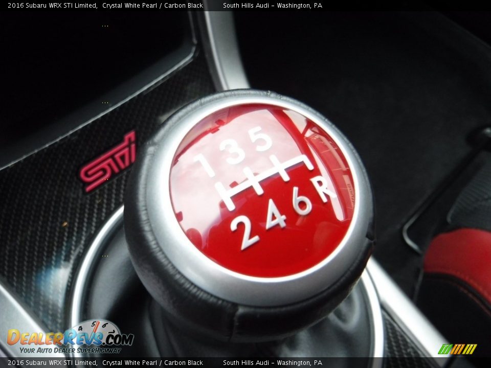 2016 Subaru WRX STI Limited Shifter Photo #25