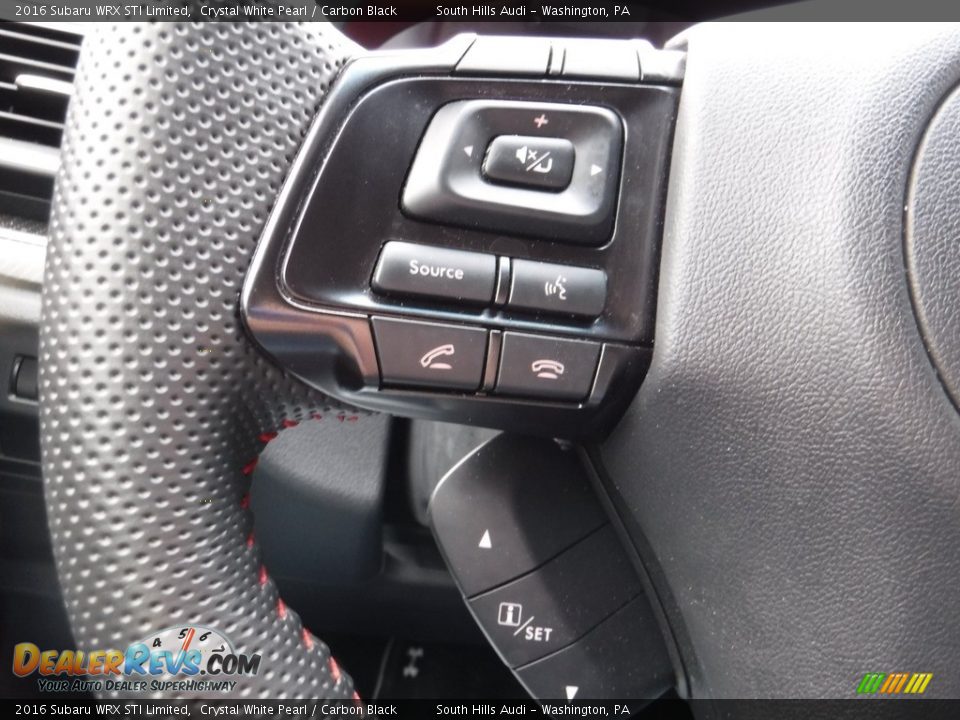 Controls of 2016 Subaru WRX STI Limited Photo #31