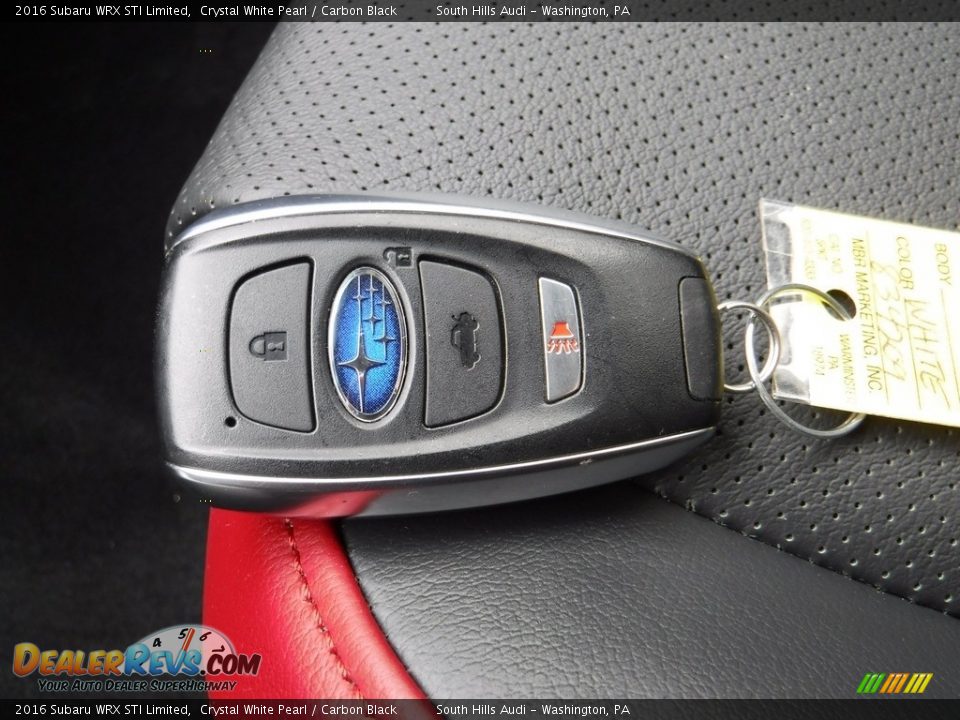 Keys of 2016 Subaru WRX STI Limited Photo #36