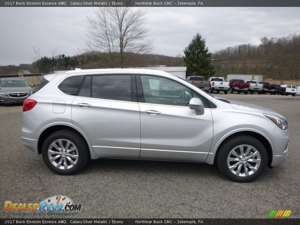 2017 Buick Envision Essence AWD Galaxy Silver Metallic / Ebony Photo #4